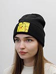 Шапка CAPSLAB арт. CL/PKM/1/BON/PIK1 Pokemon Pikachu (черный)